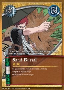 Sand Burial card artwork