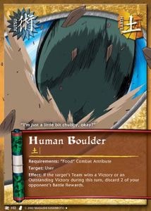 Human Boulder card artwork