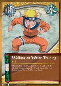 Walking on Water Training card artwork