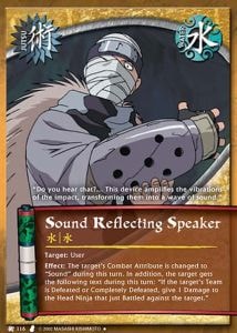 Sound Reflecting Speaker card artwork