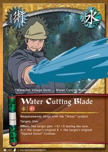 Water Cutting Blade card artwork