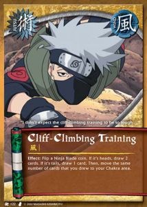 Cliff-Climbing Training card artwork