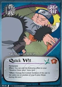 Quick Wit card artwork
