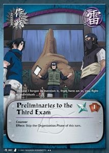 Preliminaries to the Third Exam card artwork