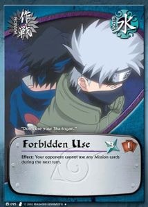 Forbidden Use card artwork