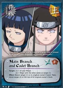 Main Branch and Cadet Branch card artwork