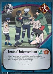 Jonins' Intervention card artwork
