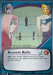 Kunoichi Battle card artwork