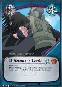 Difference in Levels card artwork