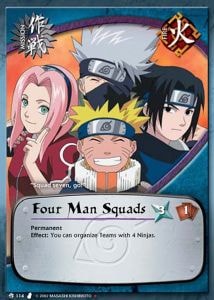 Four Man Squads card artwork
