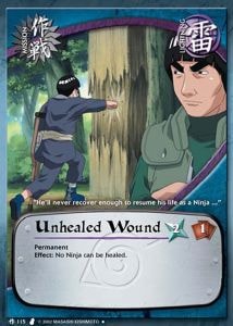 Unhealed Wound card artwork