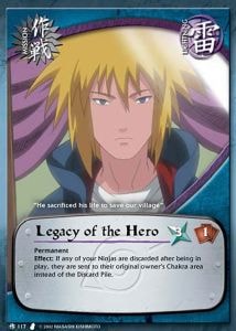 Legacy of the Hero card artwork