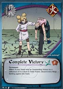 Complete Victory card artwork