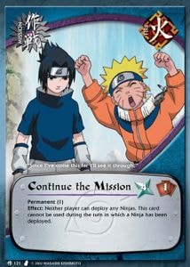 Continue the Mission card artwork