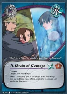 A Grain of Courage card artwork