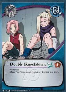 Double Knockdown card artwork