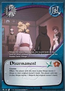 Disarmament card artwork