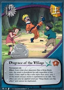 Disgrace of the Village card artwork
