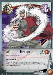 Jiraiya card artwork