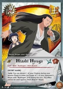 Hiashi Hyuga card artwork