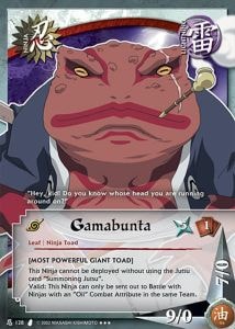 Gamabunta card artwork