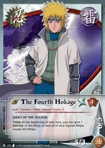 The Fourth Hokage card artwork