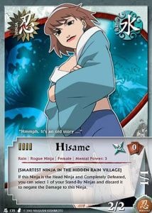 Hisame card artwork