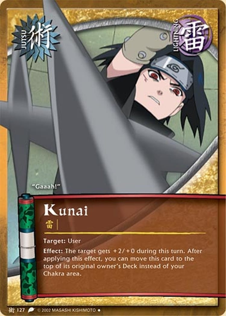 Kunai card artwork