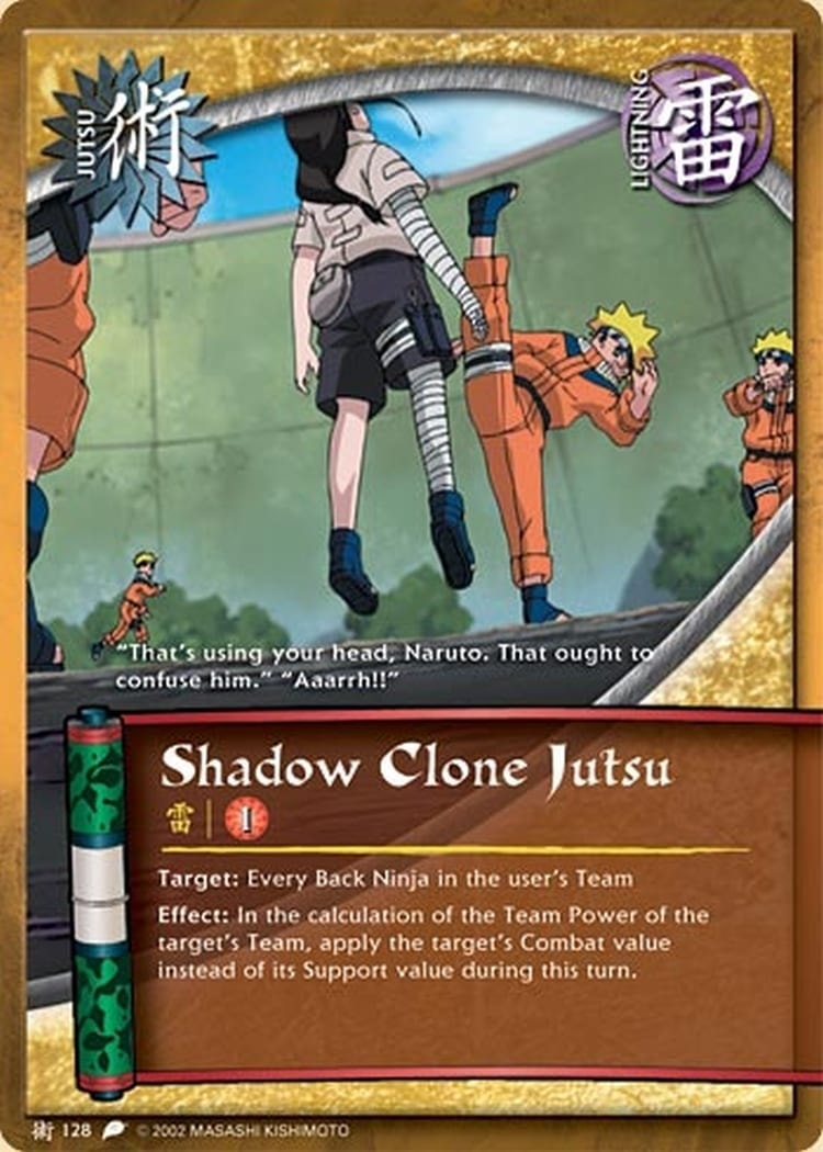 Shadow Clone Jutsu card artwork