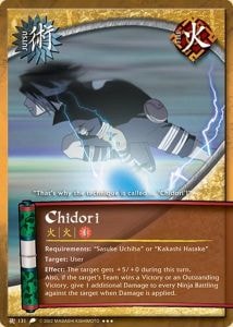 Chidori card artwork