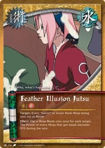 Feather Illusion Jutsu card artwork
