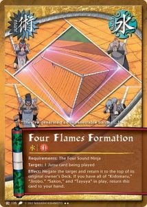 Four Flames Formation card artwork