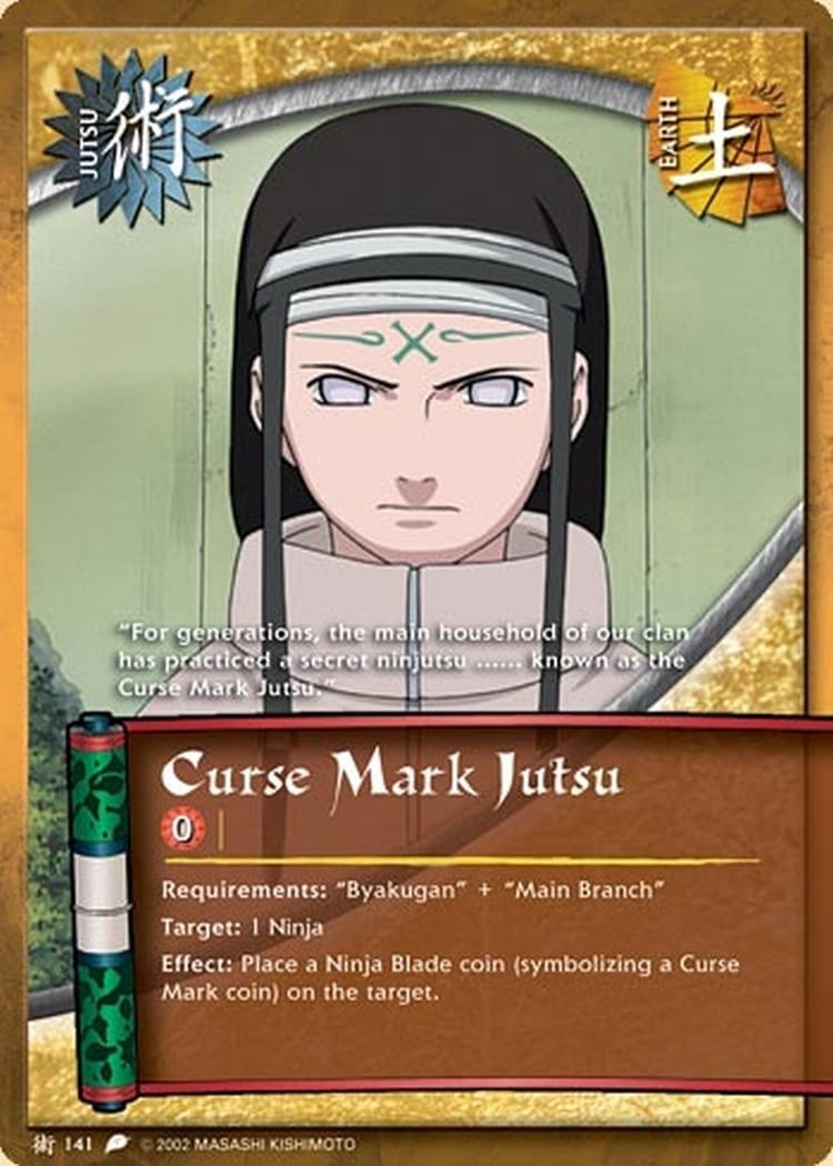 Curse Mark Jutsu card artwork