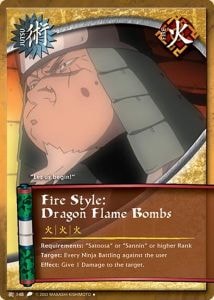 Fire Style:Dragon Flame Bombs card artwork