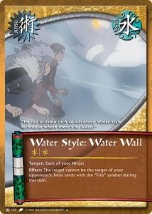 Water Style: Water Wall card artwork