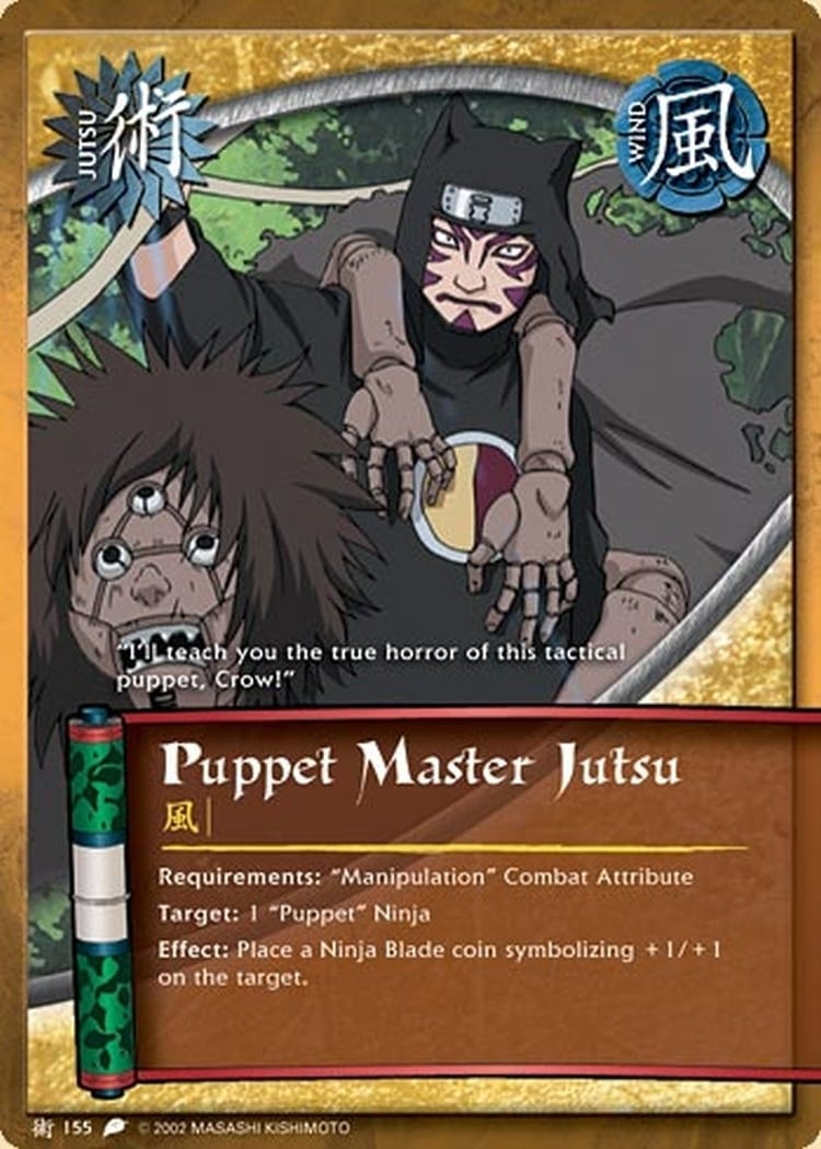 Puppet Master Jutsu card artwork