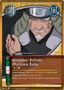 Genjutsu: Infinite Darkness Jutsu card artwork