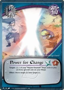 Power for Change card artwork