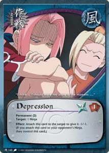 Depression card artwork
