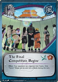 The Official Exam Begins! card artwork
