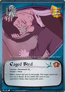 Caged Bird card artwork