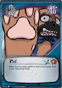 Pad card artwork