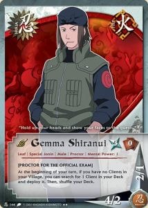 Genma Shiranui card artwork