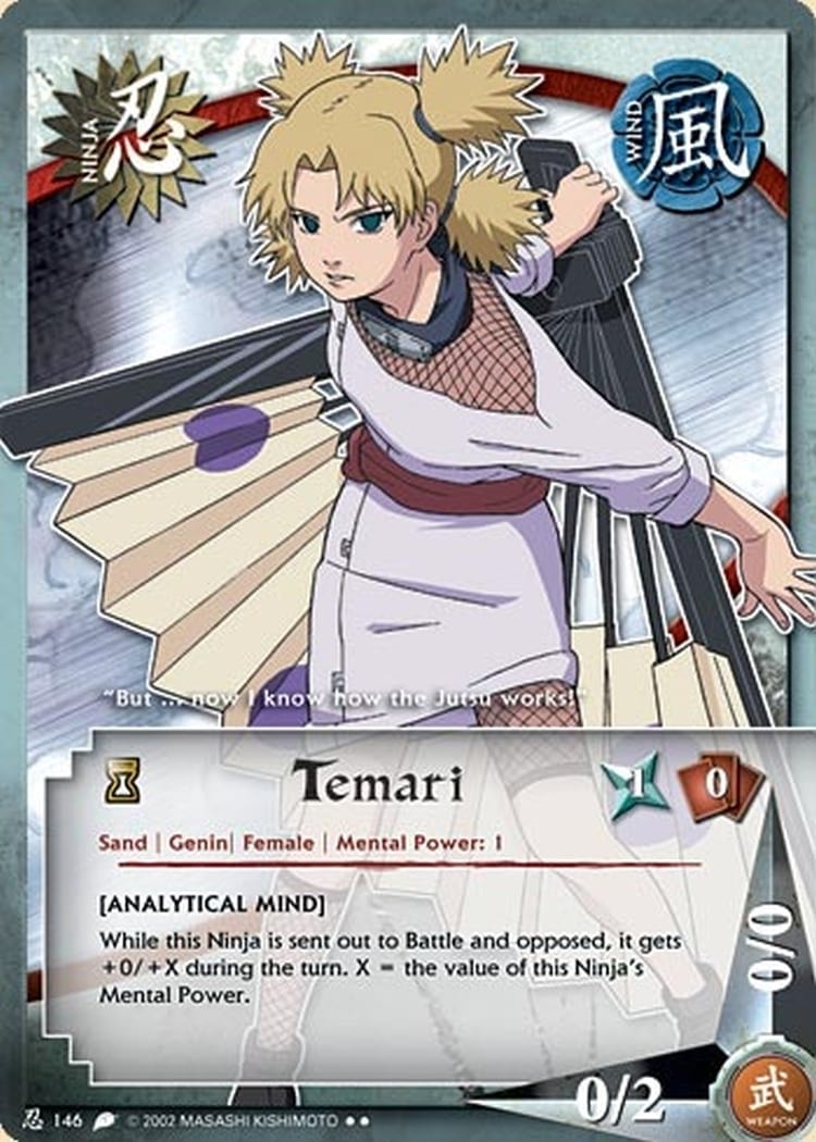Temari card artwork