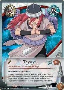 Tayuya card artwork