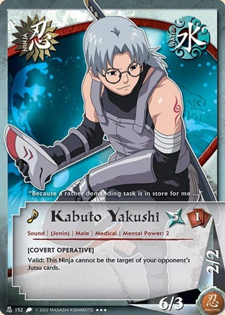 Kabuto Yakushi card artwork