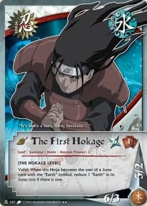The First Hokage card artwork