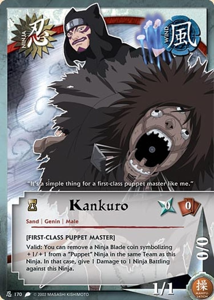 Kankuro card artwork