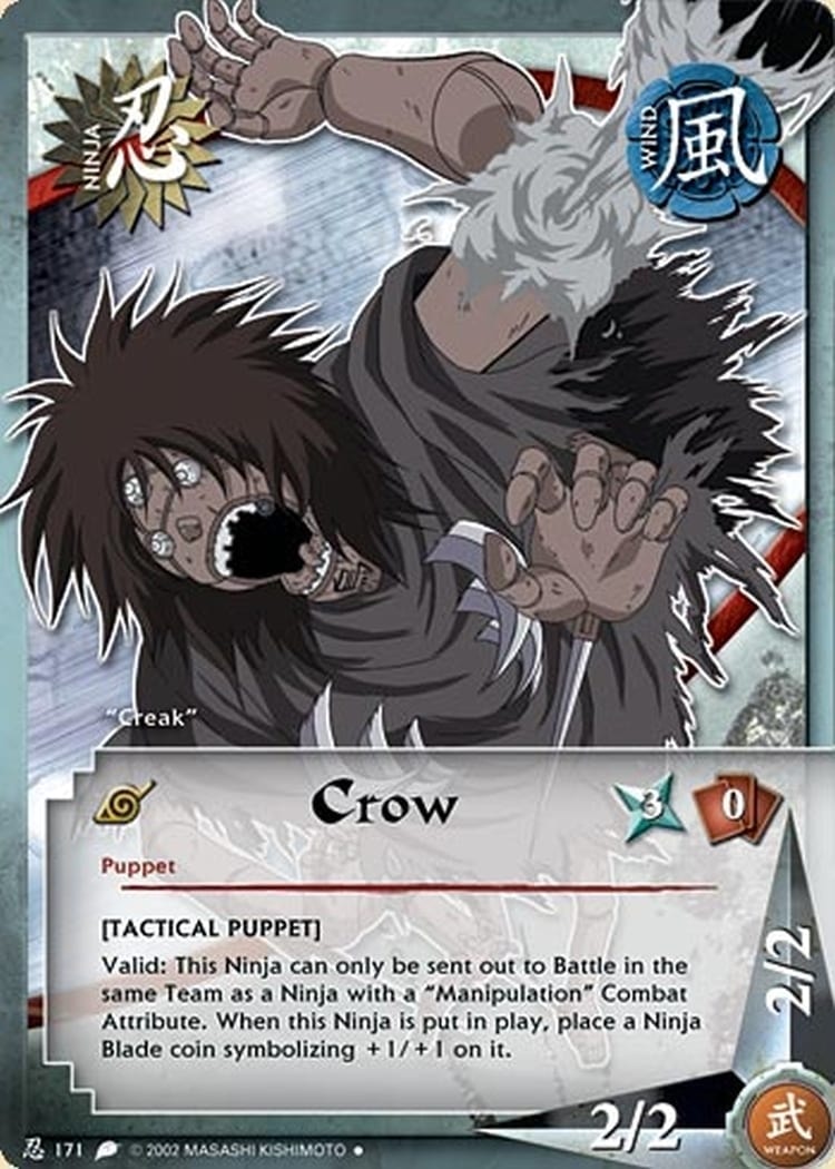 Crow card artwork