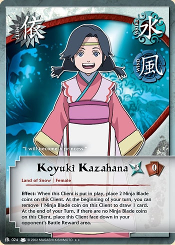 Koyuki Kazahana card artwork